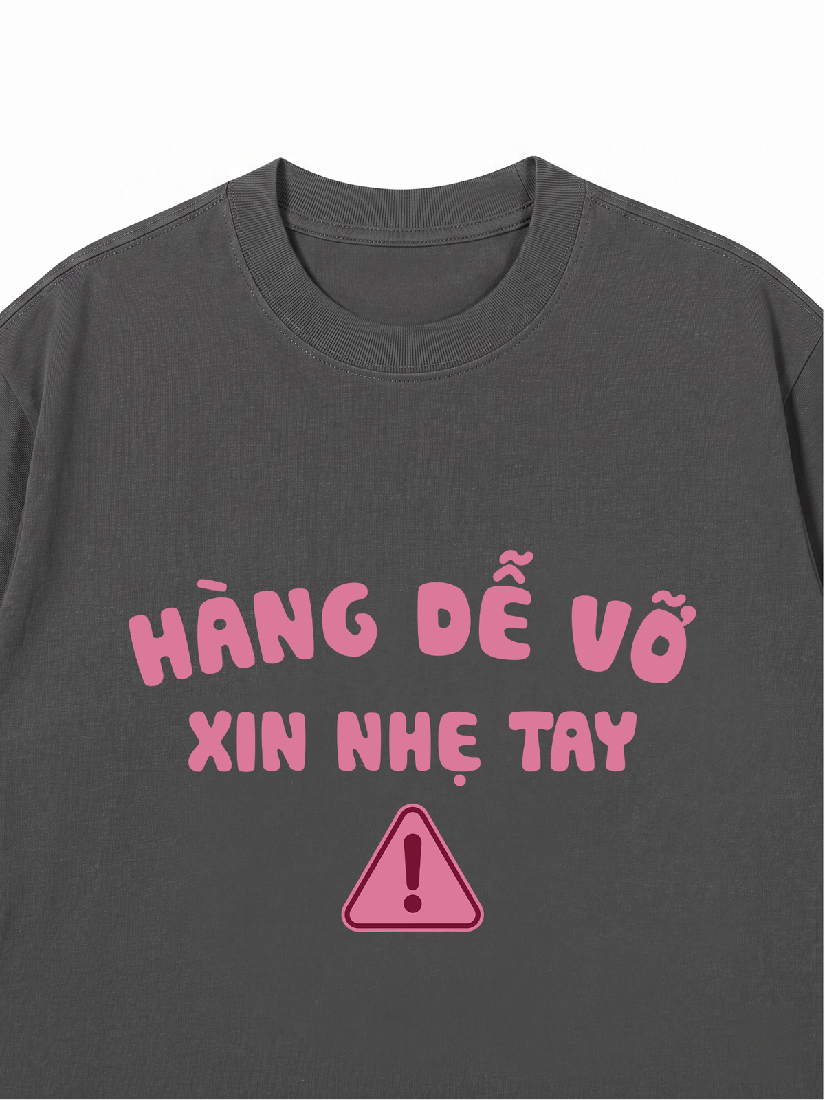 Áo Thun Relaxed Fit Cẩn Thận Vỡ