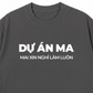 Áo Thun Relaxed Fit Dự Án Ma Nghỉ Làm