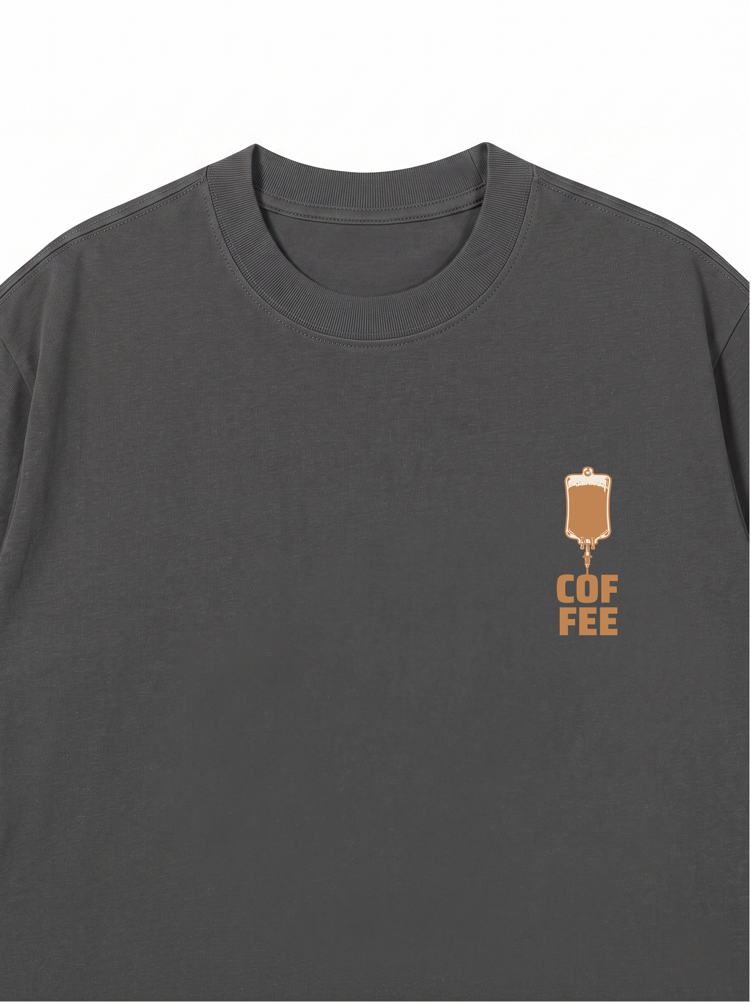 Áo Thun Relaxed Fit Blood Type Is Coffee