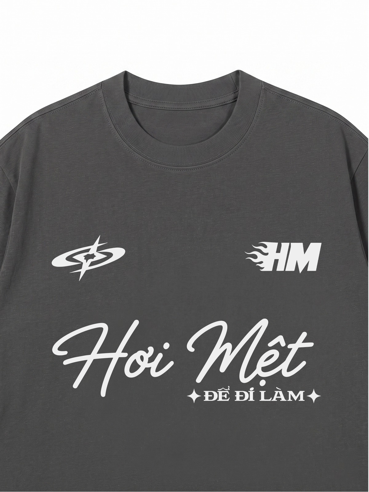 Áo Thun Relaxed Fit Hơi Mệt Để Đi Làm