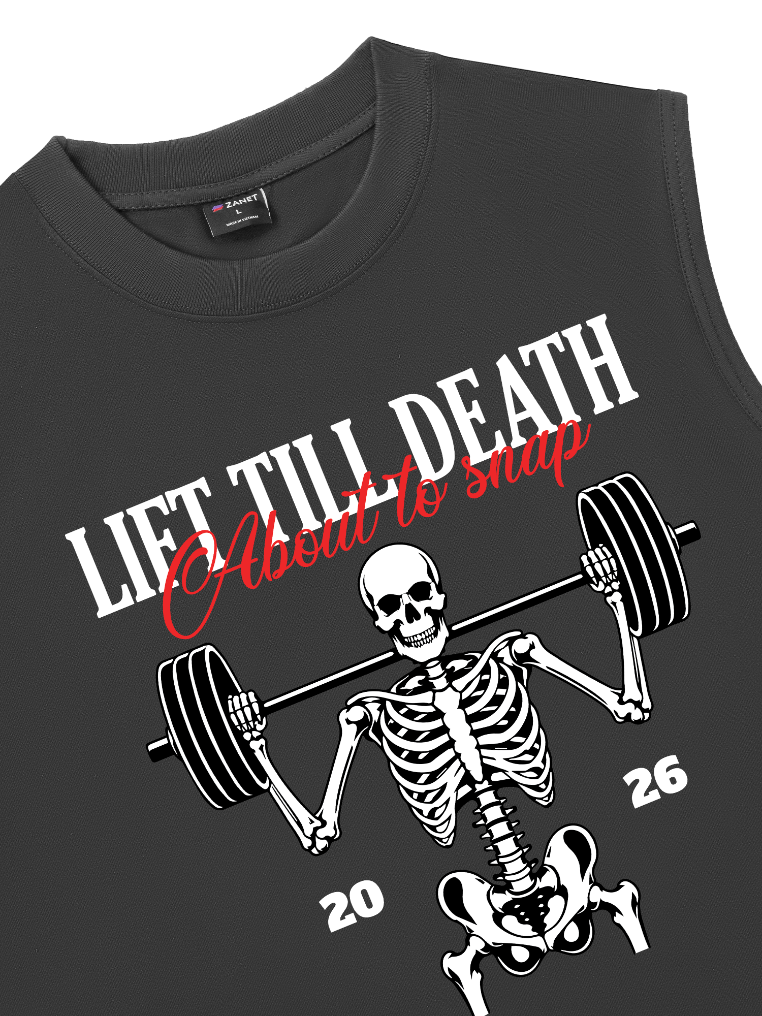 Áo Ba Lỗ Relaxed Fit Lift Till Death