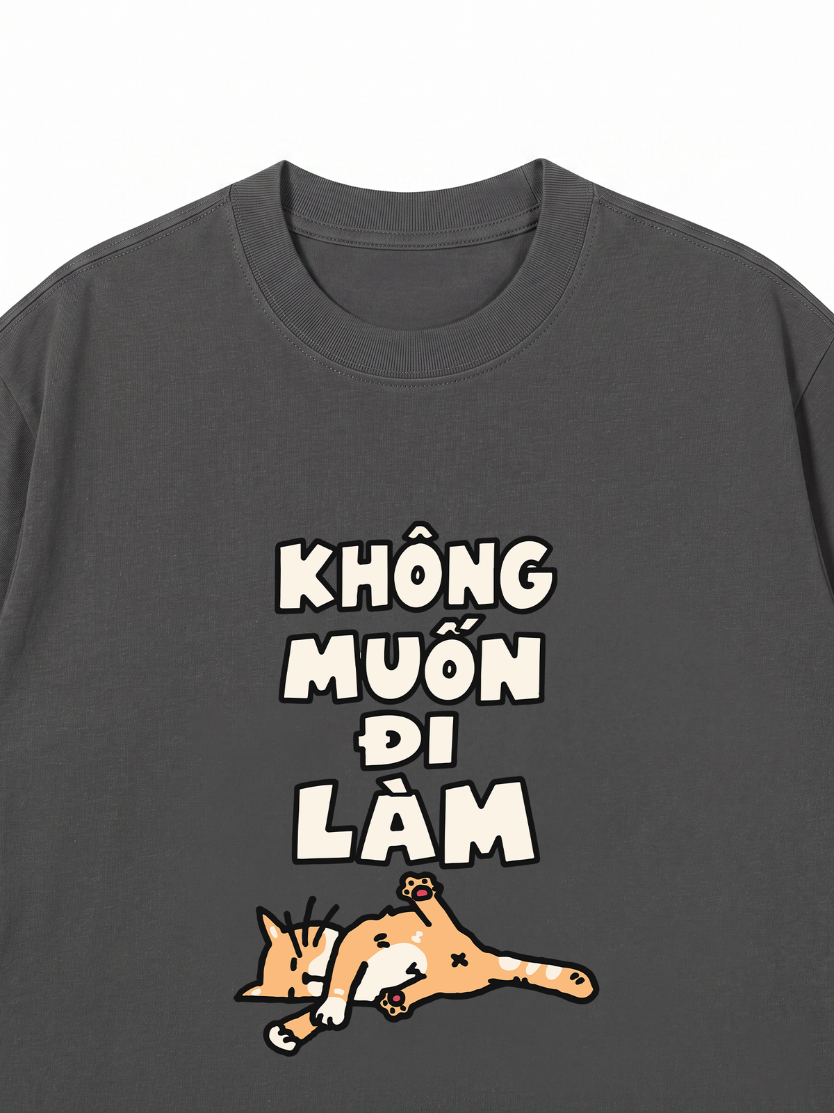 Áo Thun Relaxed Fit Không Muốn Đi