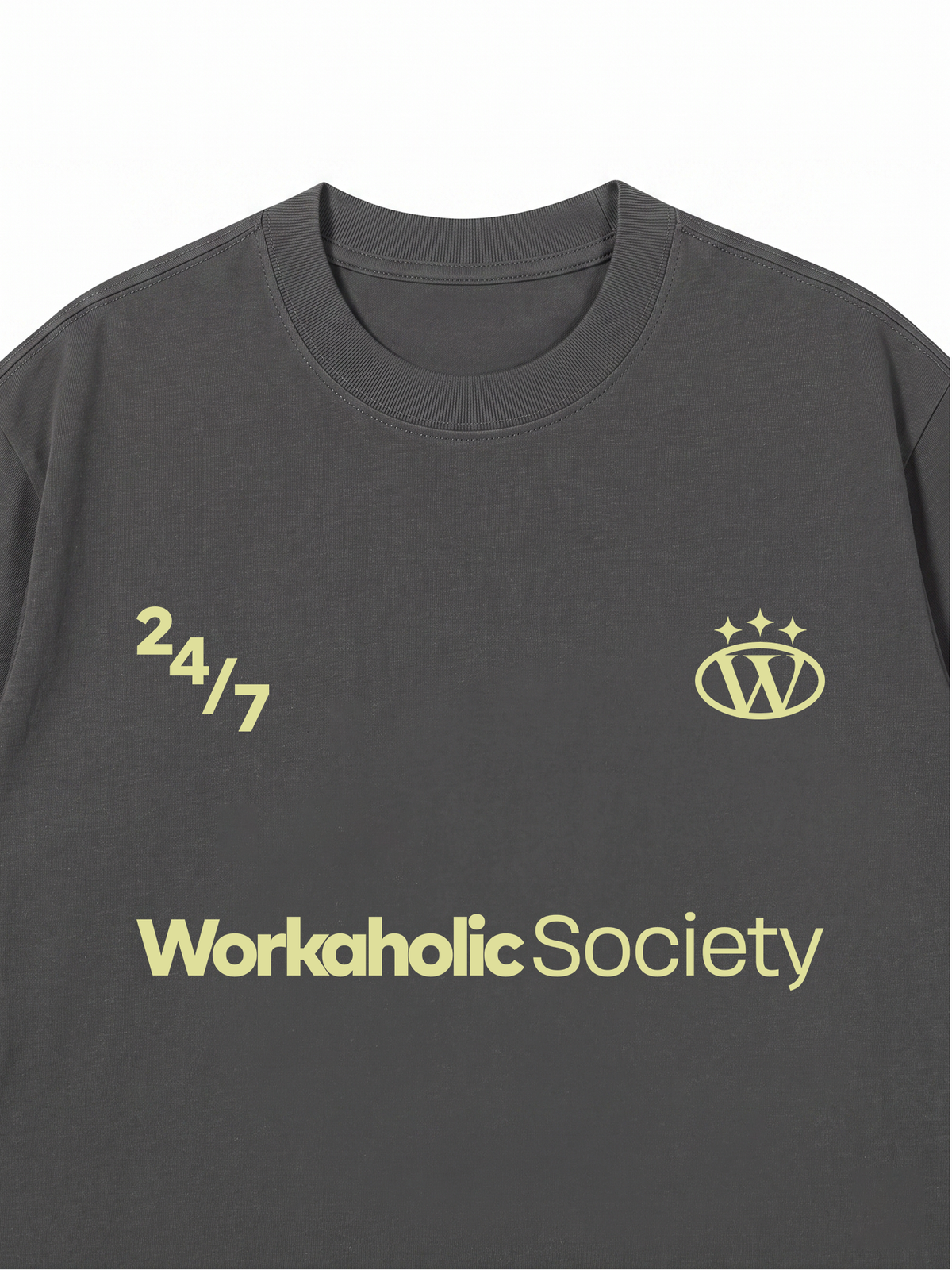 Áo Thun Relaxed Workaholic Society