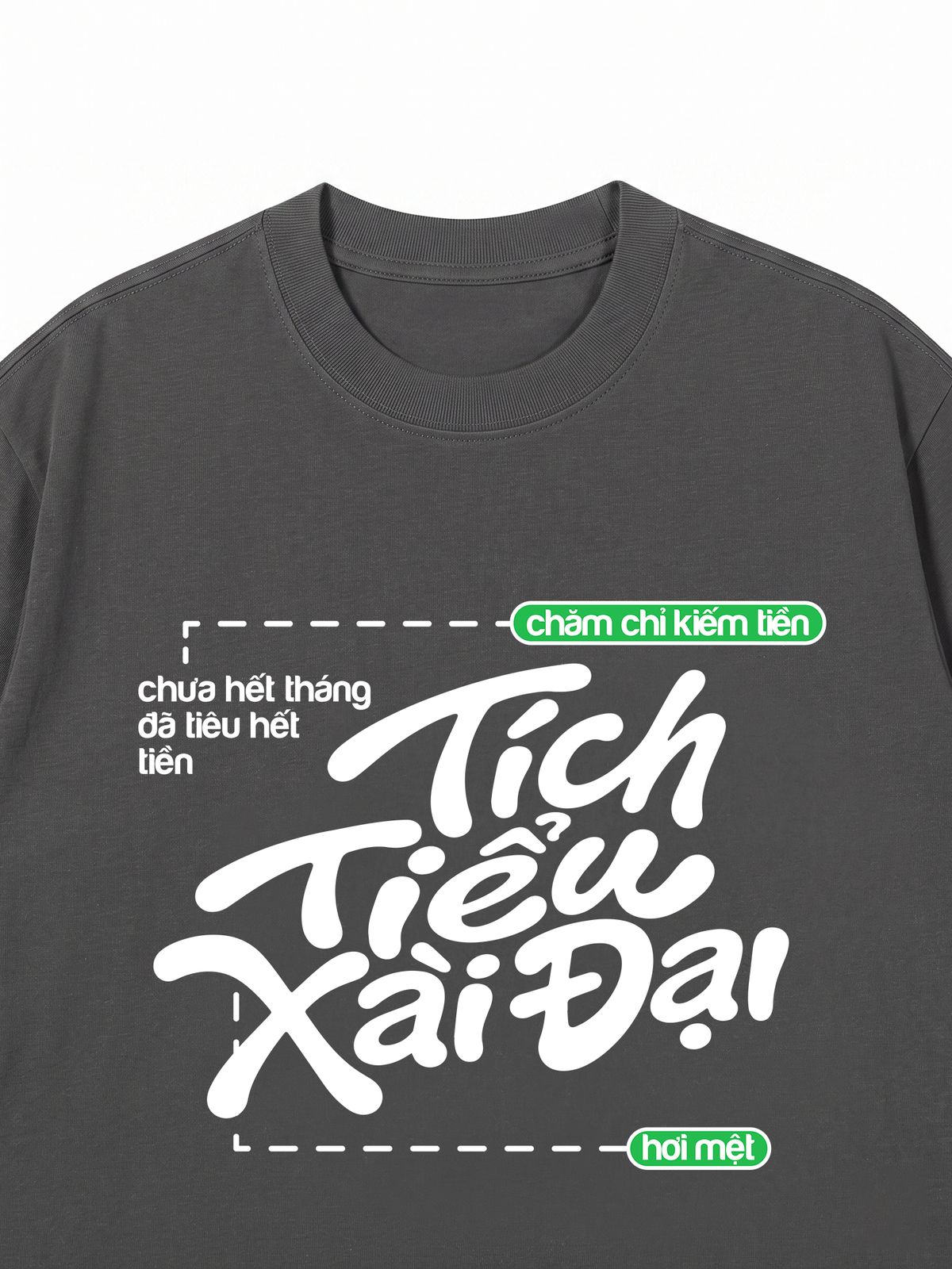 Áo Thun Relaxed Fit Tích Tiểu Xài Đại