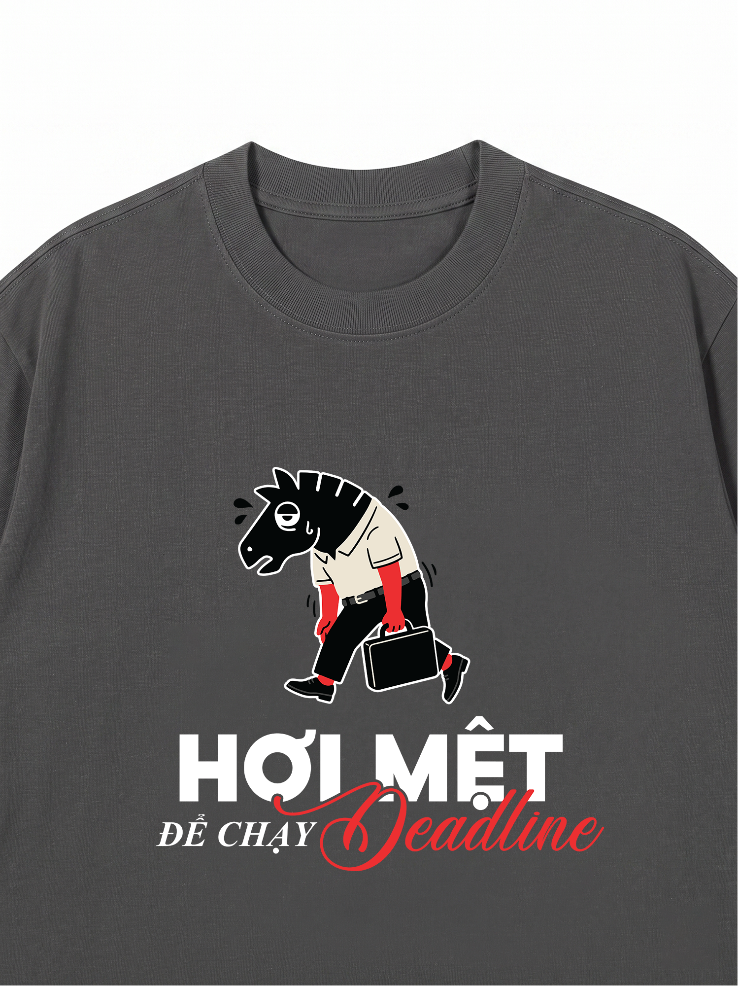 Áo Thun Relaxed Fit Chạy Deadline