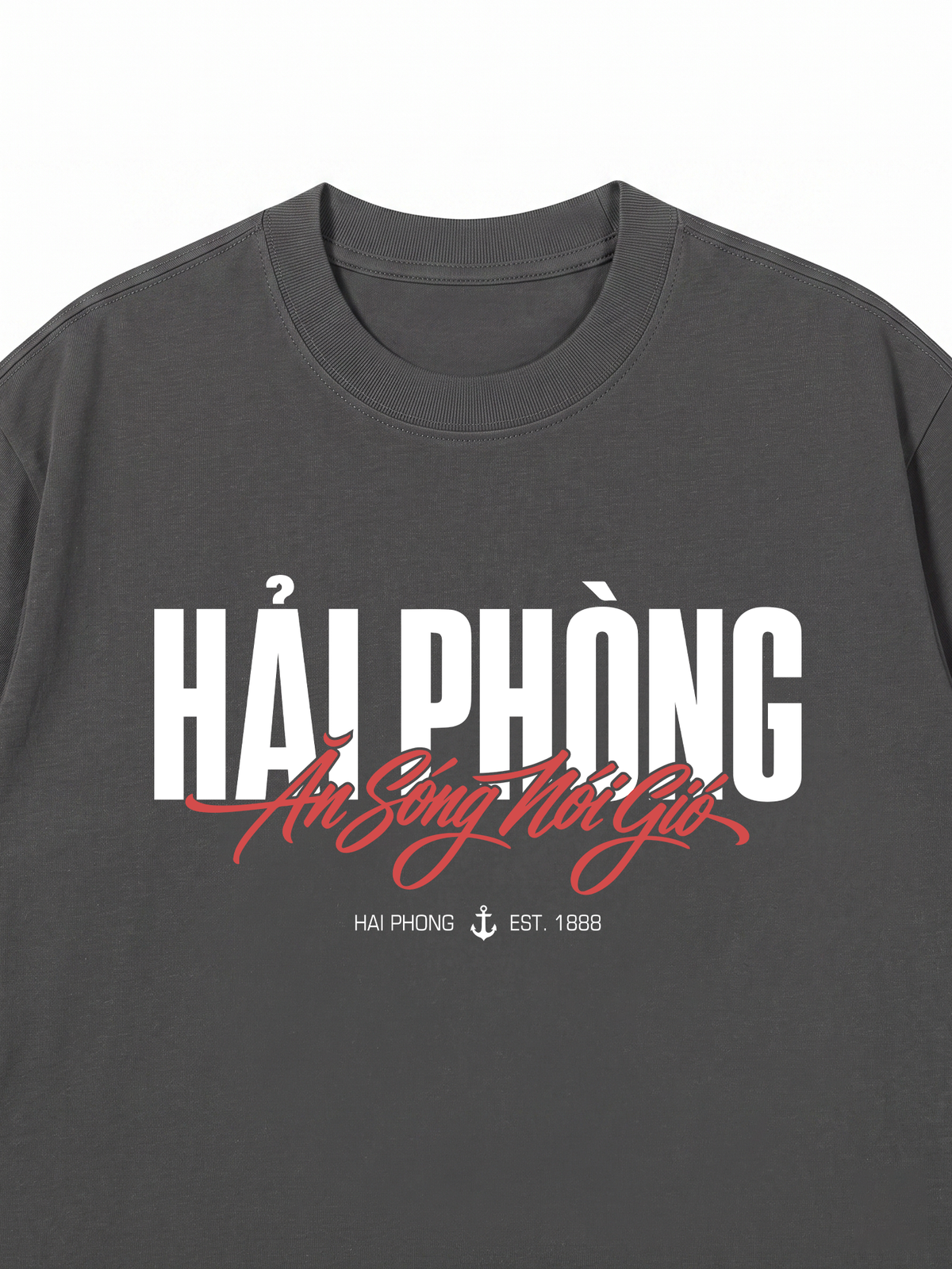 Áo Thun Relaxed Fit Ăn Sóng Nói Gió