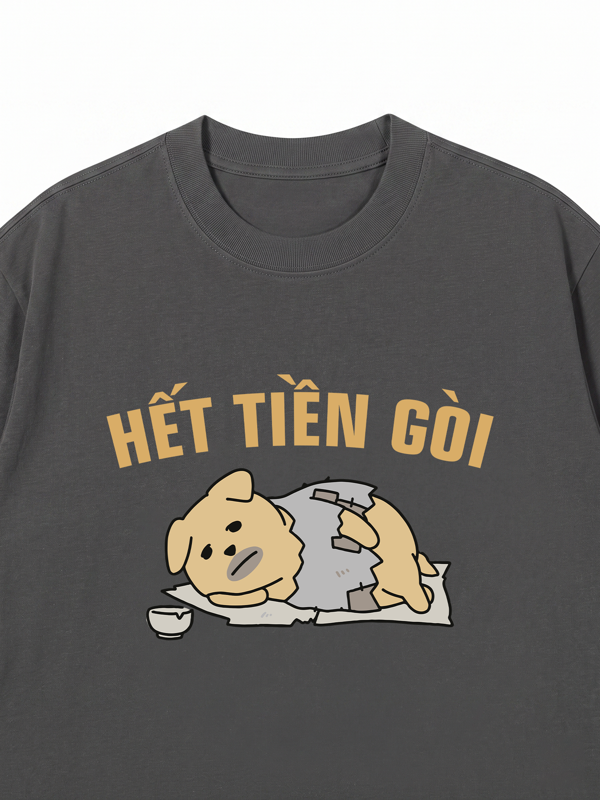Áo Thun Relaxed Fit Hết Tiền Gòi