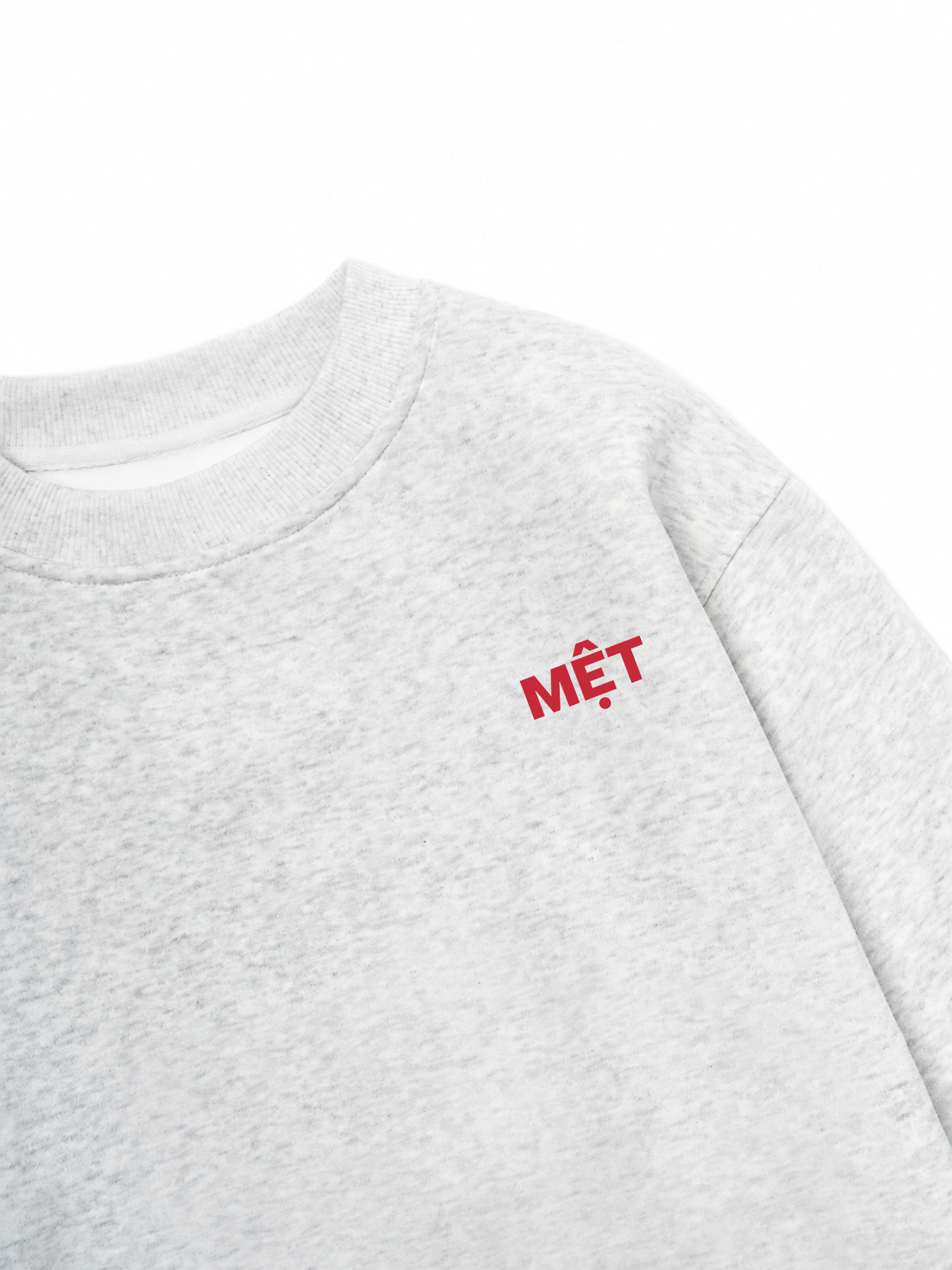 Áo Sweater Nỉ Hai Da Mệt
