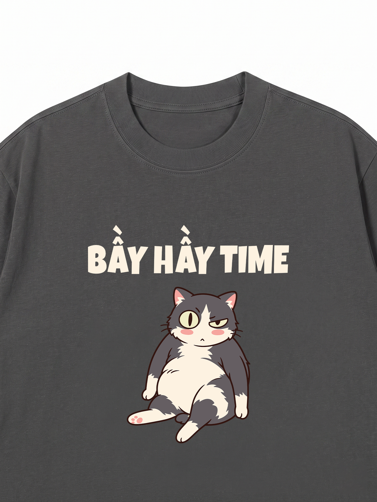 Áo Thun Relaxed Fit Bầy Hầy Time