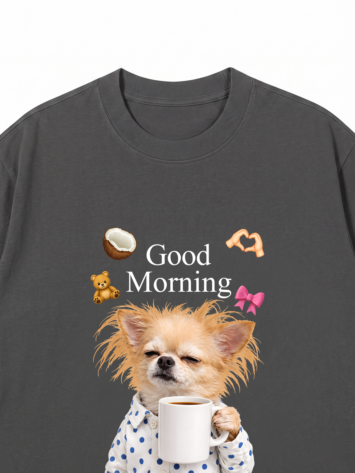 Áo Thun Relaxed Fit Good Morning