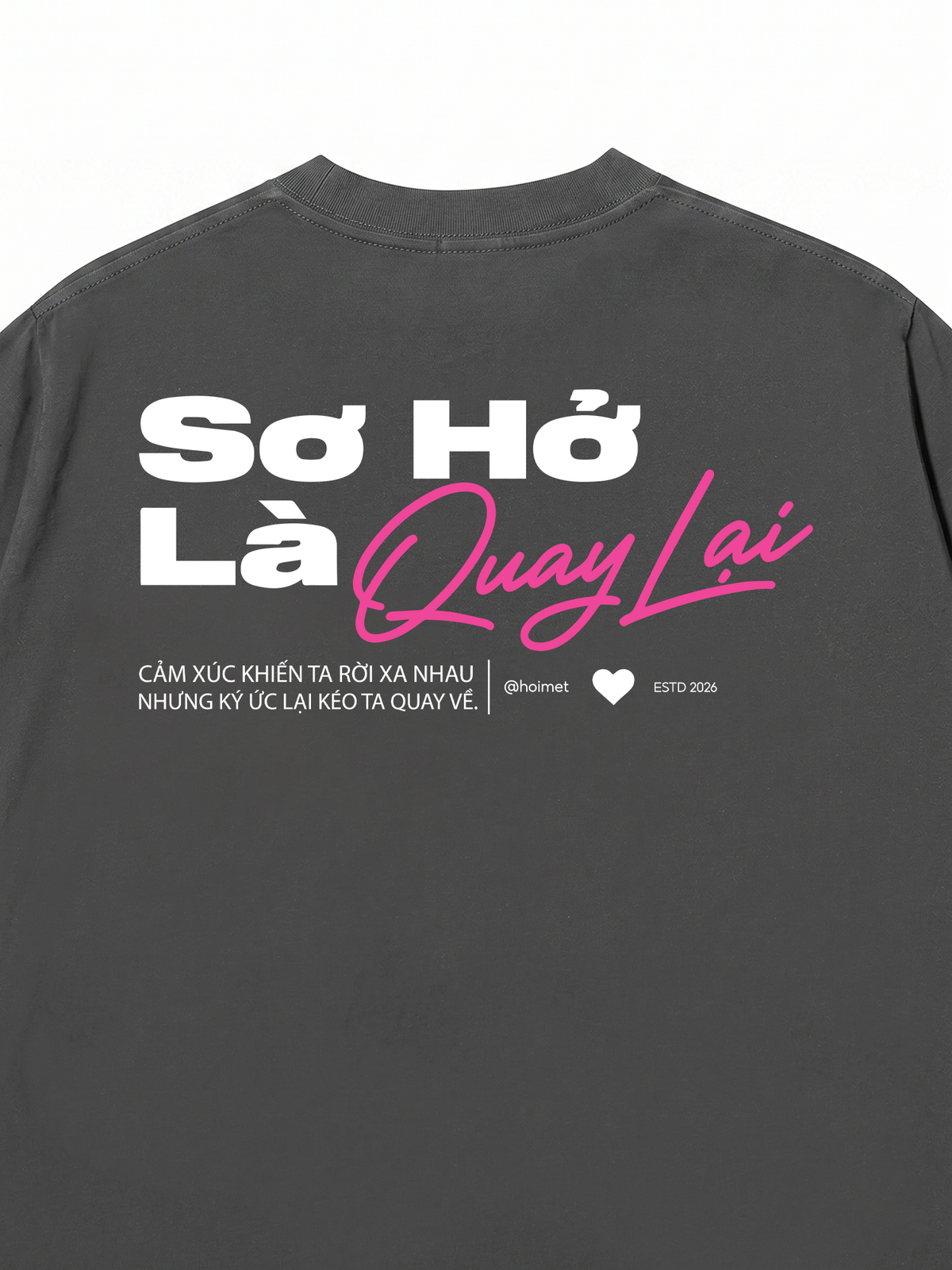 Áo Thun Relaxed Fit Sơ Hở Là Quay Lại