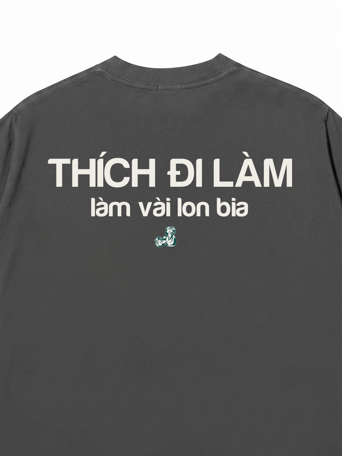 Áo Thun Relaxed Fit Làm Vài Lon Bia