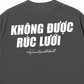 Áo Thun Relaxed Fit Không Được Rúc Lưới