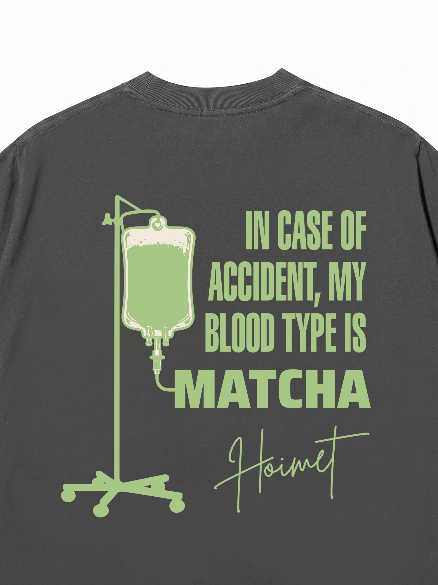 Áo Thun Relaxed Fit Blood Type Is Matcha