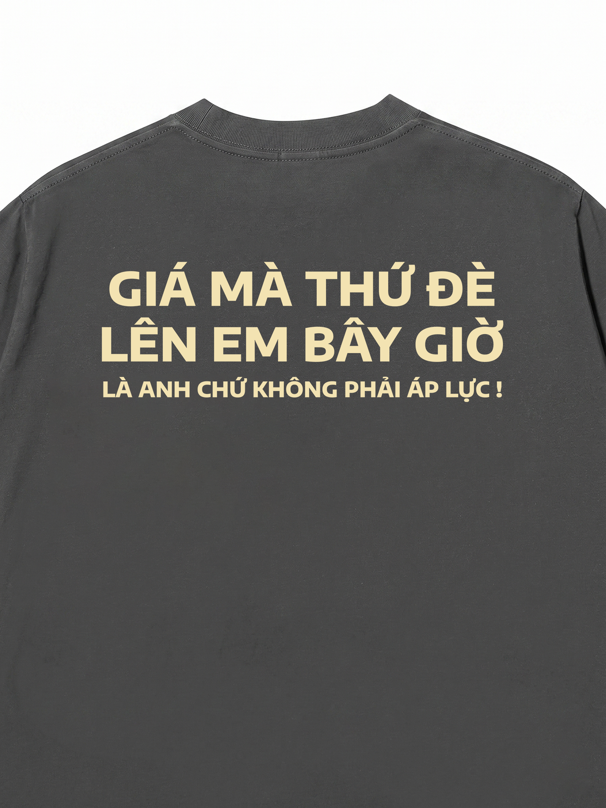 Áo Thun Relaxed Fit Đè Lên Em