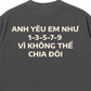Áo Thun Relaxed Fit Yêu Em Như
