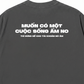 Áo Thun Relaxed Fit Cuộc Sống Ấm No