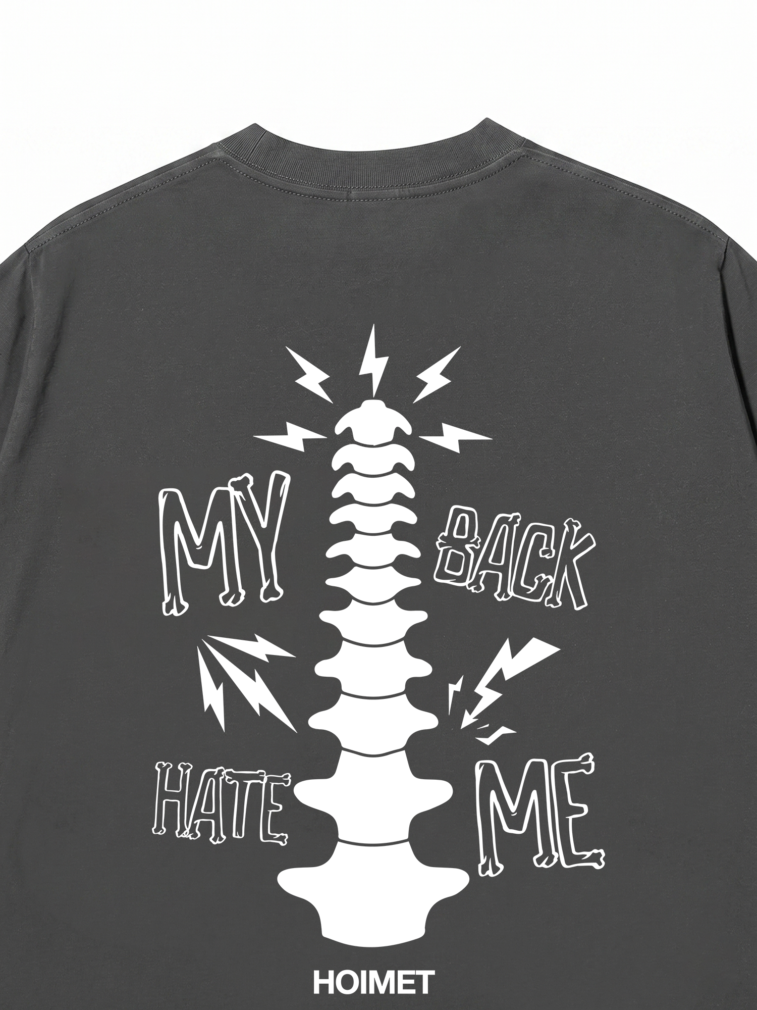 Áo Thun Relaxed Fit My Back Hate Me