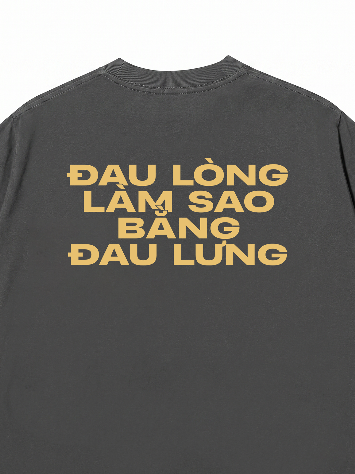 Áo Thun Relaxed Fit Sao Bằng Đau Lưng
