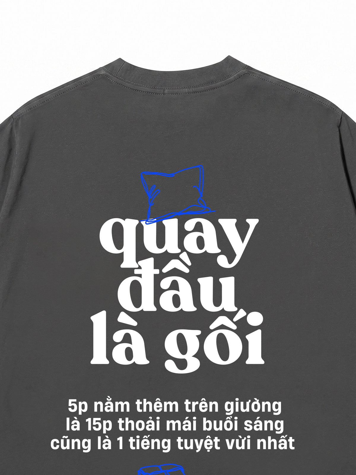 Áo Thun Relaxed Fit Quay Đầu Là Gối