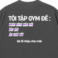 Áo Thun Relaxed Fit Lý Do Đi Tập