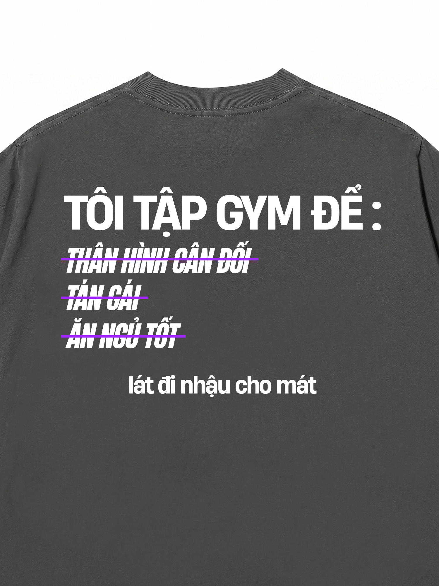 Áo Thun Relaxed Fit Lý Do Đi Tập