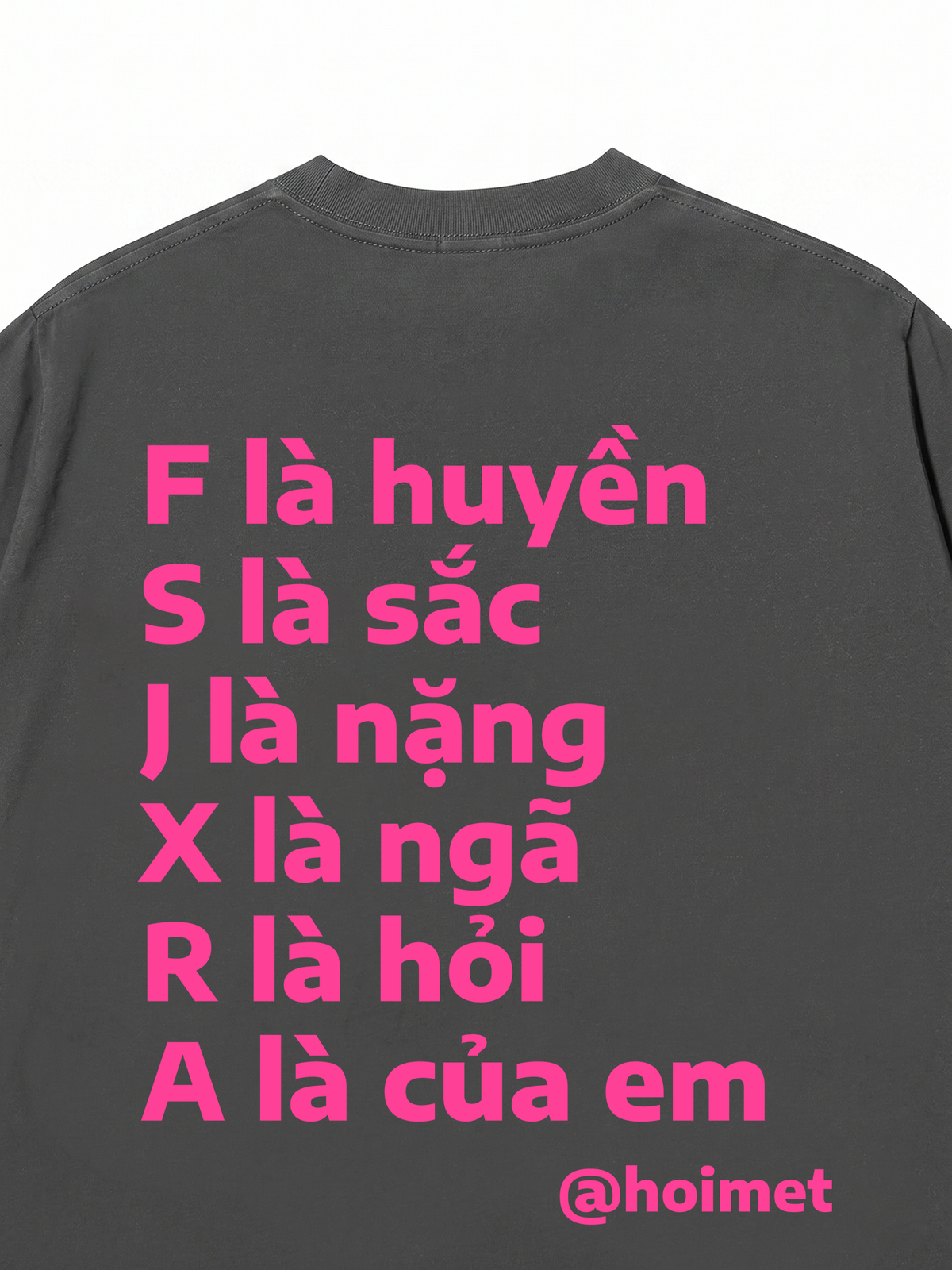Áo Thun Relaxed Fit A Là Của Em