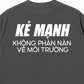 Áo Thun Relaxed Fit Kẻ Mạnh