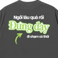 Áo Thun Relaxed Fit Đứng Dậy Chạm Cỏ