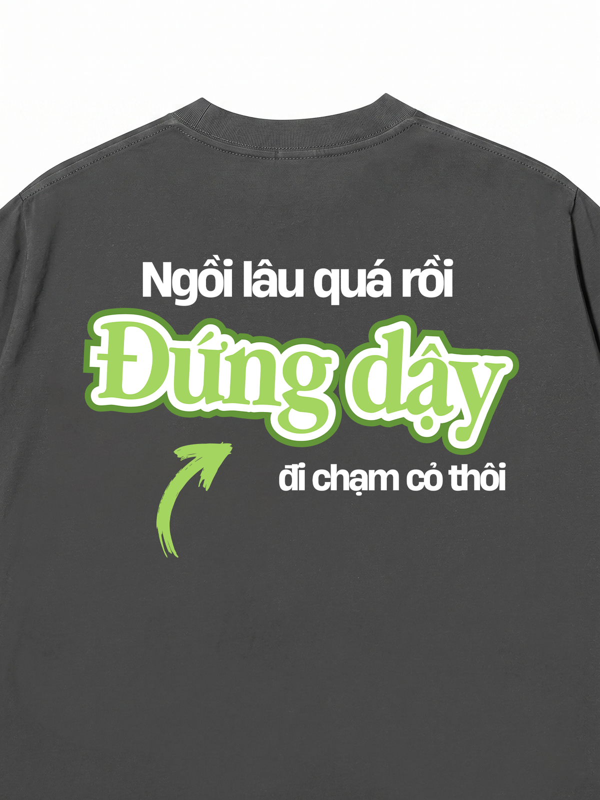 Áo Thun Relaxed Fit Đứng Dậy Chạm Cỏ