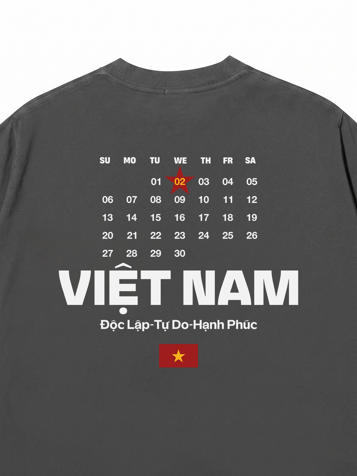 Áo Thun Relaxed Fit Quốc Khánh