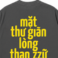 Áo Thun Relaxed Fit Mặt Thư Giãn