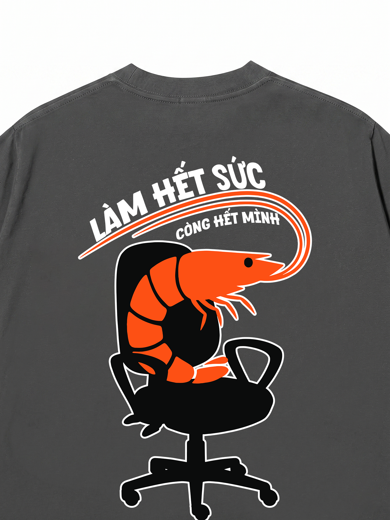 Áo Thun Relaxed Fit Còng Hết Mình