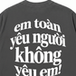 Áo Thun Relaxed Fit Love Hurt