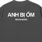 Áo Thun Relaxed Fit Anh Bị Ốm