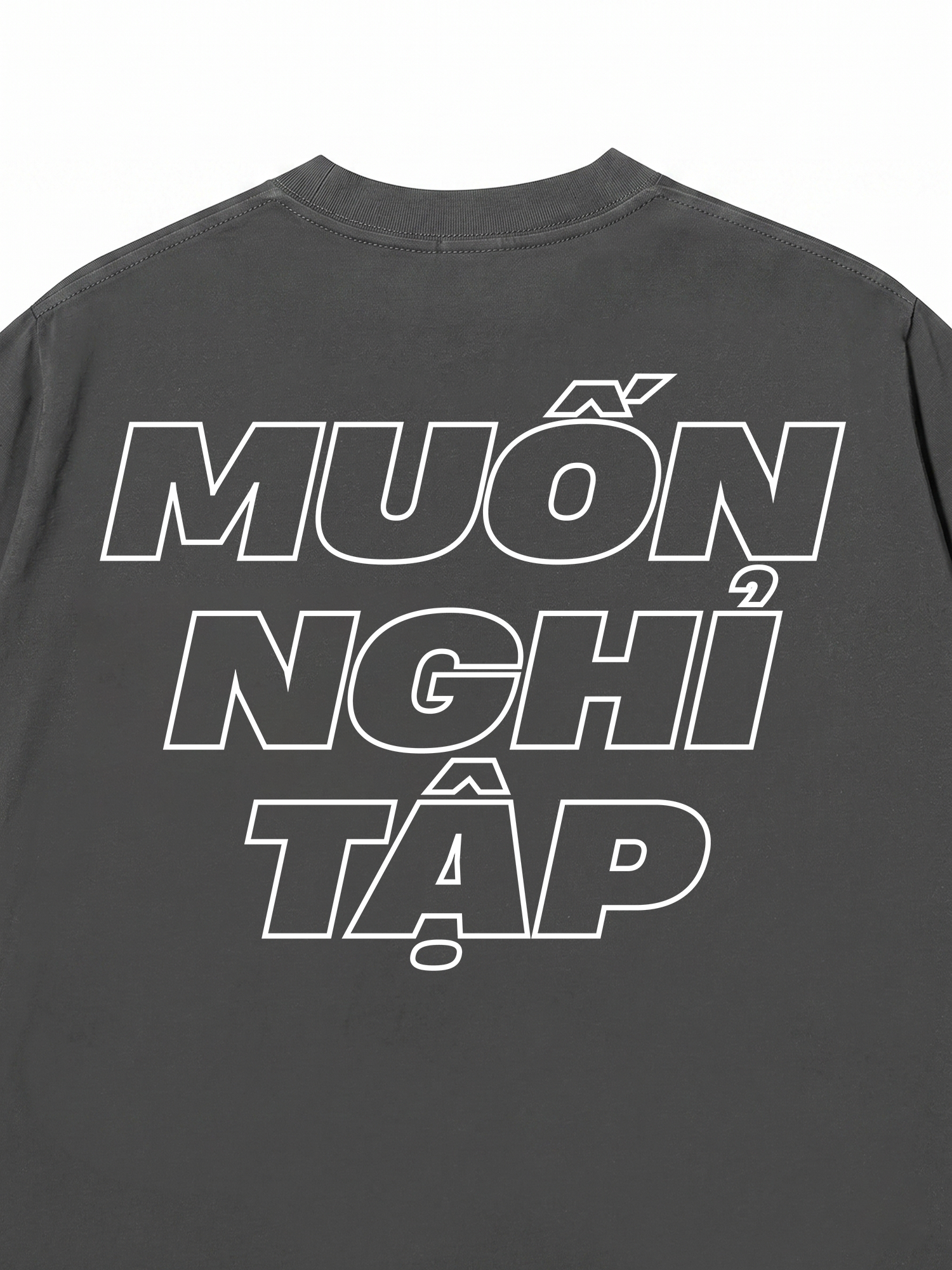 Áo Thun Relaxed Fit Muốn Nghỉ Tập Tạ