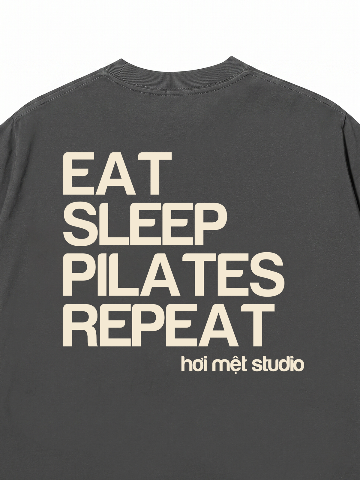 Áo Thun Relaxed Fit Eat Sleep Pilates Repeat
