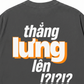 Áo Thun Relaxed Fit Thẳng Lưng Lên