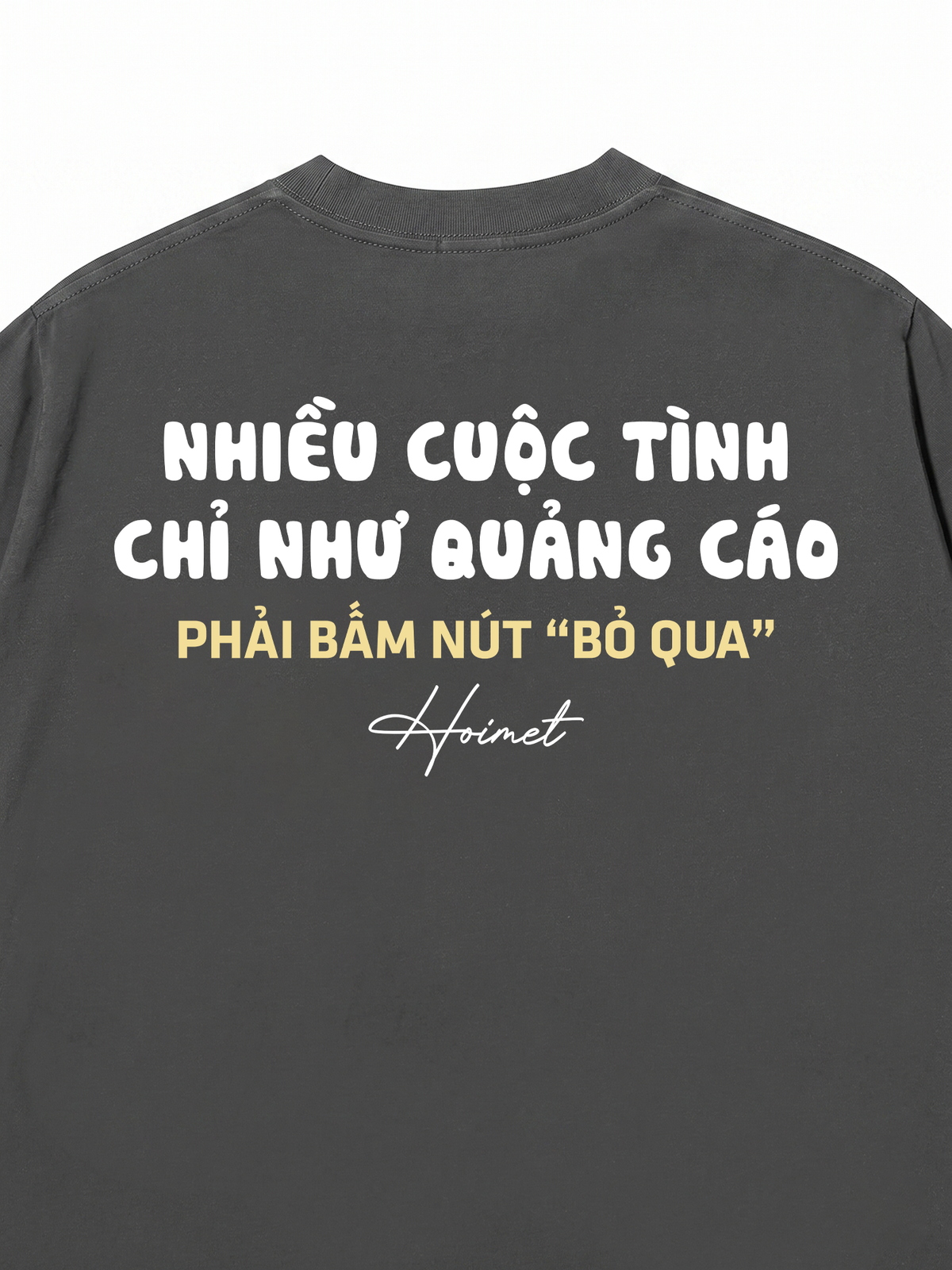 Áo Thun Relaxed Fit Bỏ Qua