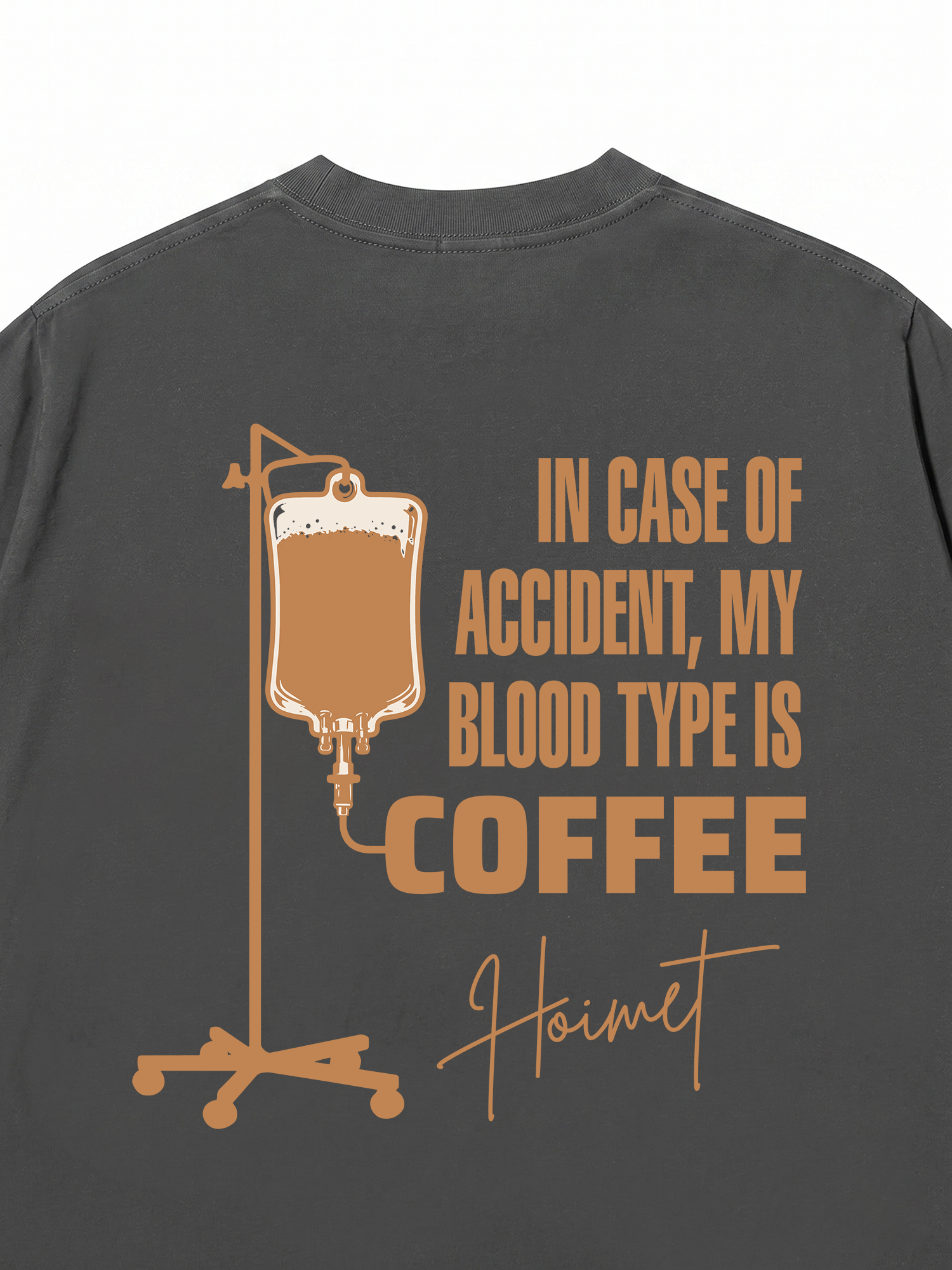 Áo Thun Relaxed Fit Blood Type Is Coffee