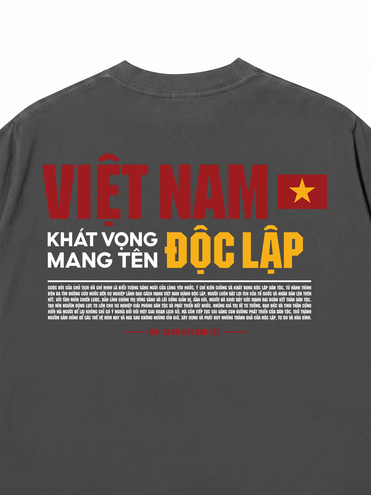 Áo Thun Relaxed Fit Việt Nam Độc Lập