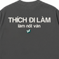Áo Thun Relaxed Fit Làm Nốt Ván