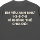 Áo Thun Relaxed Fit Yêu Anh Như