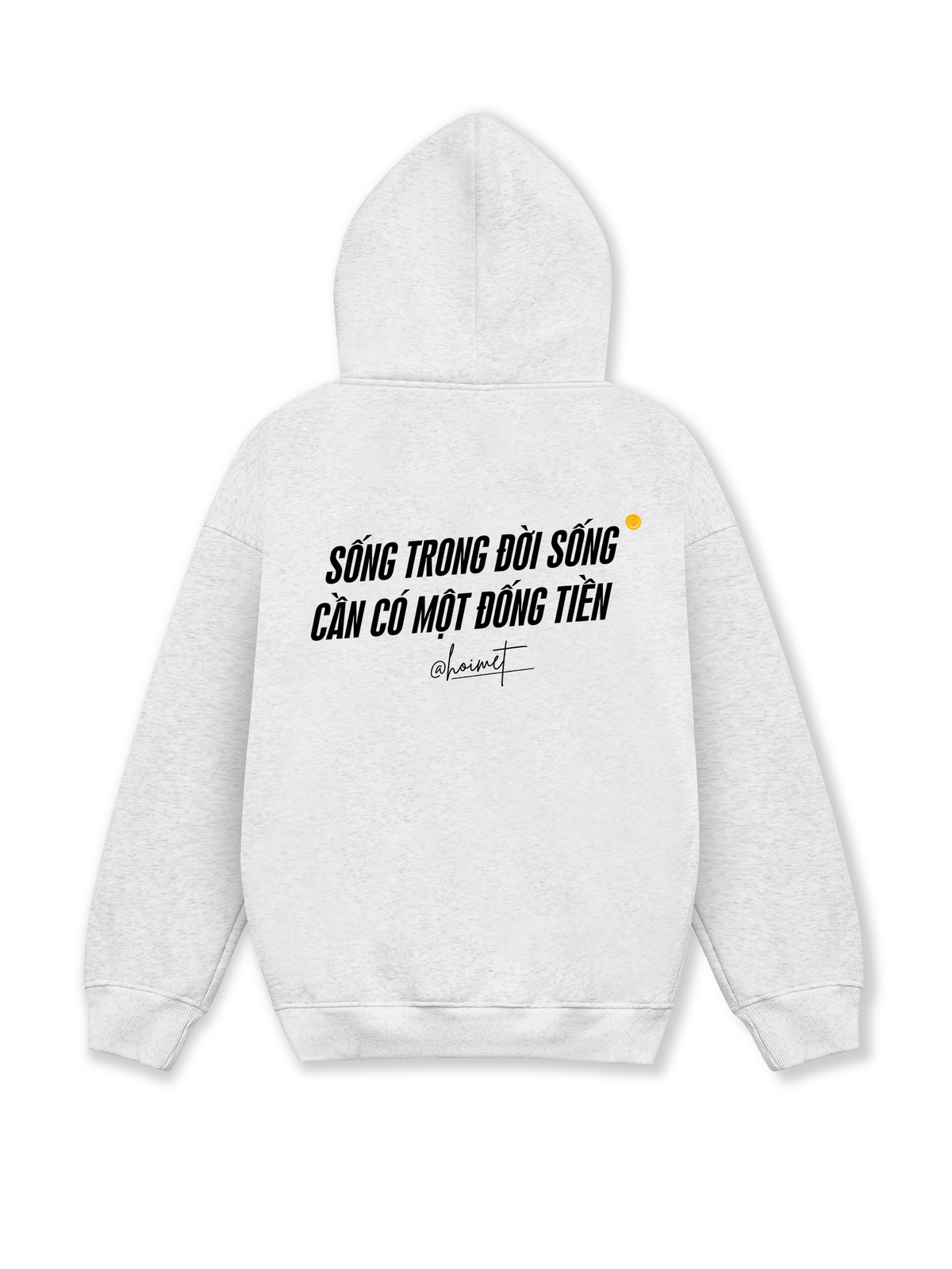 Áo Hoodie Nỉ Hai Da Sống Trong Đời Sống