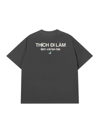 Áo Thun Relaxed Fit Làm Vài Lon Bia