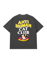 Áo Thun Relaxed Fit Cat Club