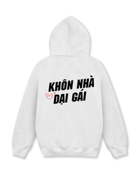 Áo Hoodie Nỉ Hai Da Khôn Nhà Dại Gái