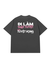Áo Thun Relaxed Fit Đi Làm Thật Tuyệt