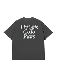 Áo Thun Relaxed Fit Hot Girls Go To Pilates