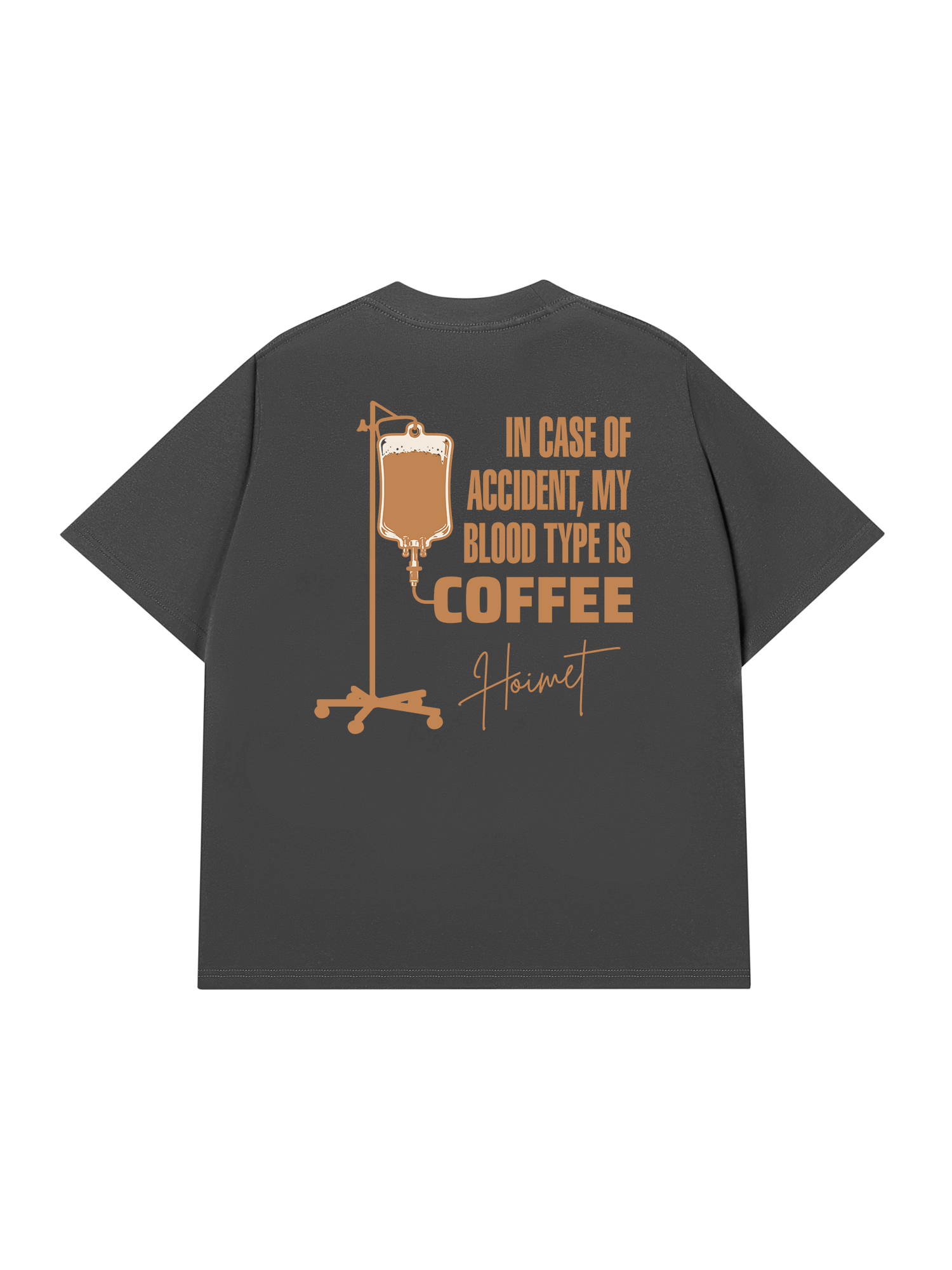 Áo Thun Relaxed Fit Blood Type Is Coffee